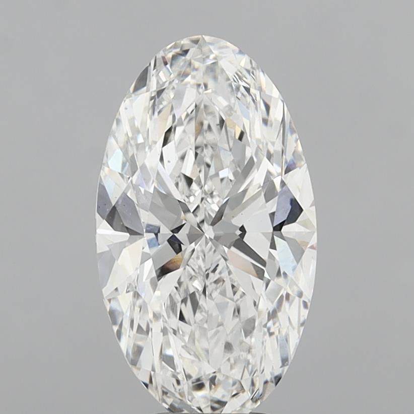 Diamant cultivé en laboratoire Moval de 5,52 carats VS2 F