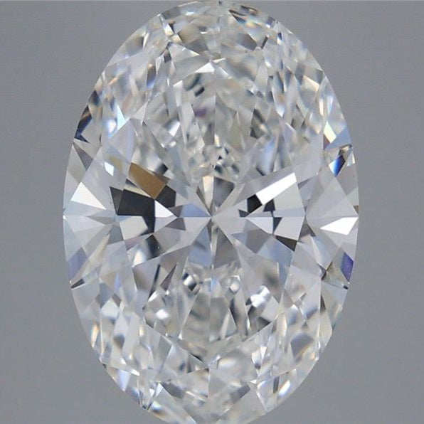 5.52 Carat Oval Lab Grown Diamond VS1 D
