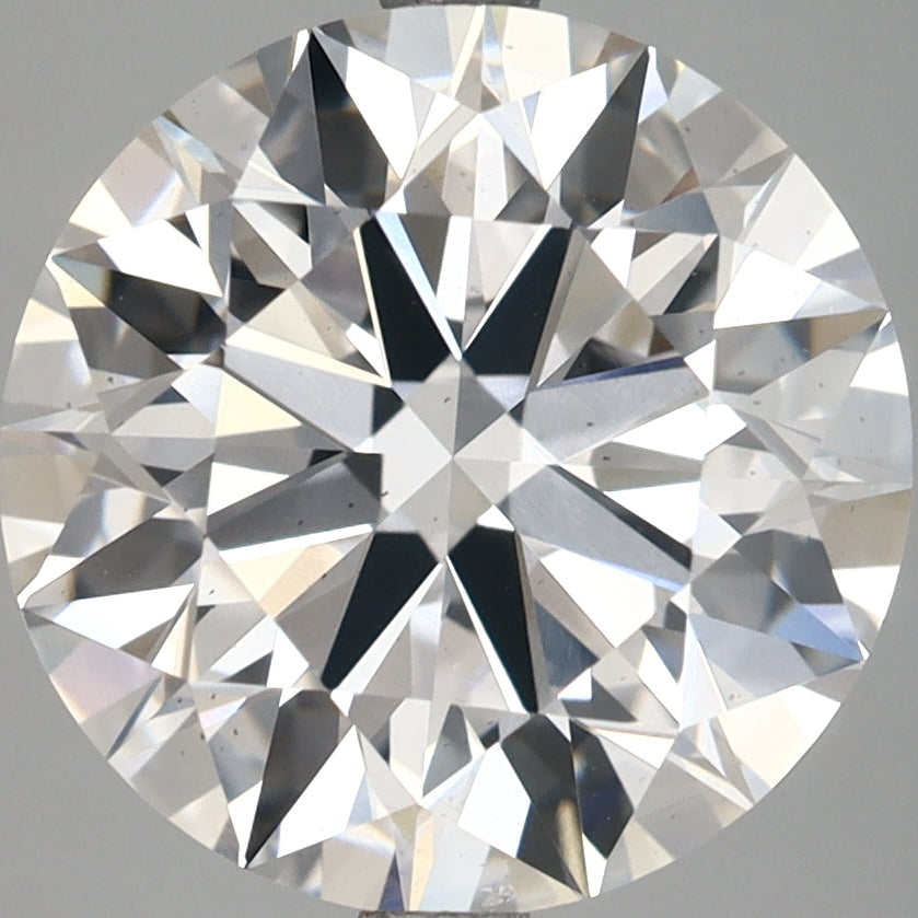 Diamante cultivado en laboratorio de talla redonda de 5,52 quilates VS2 D