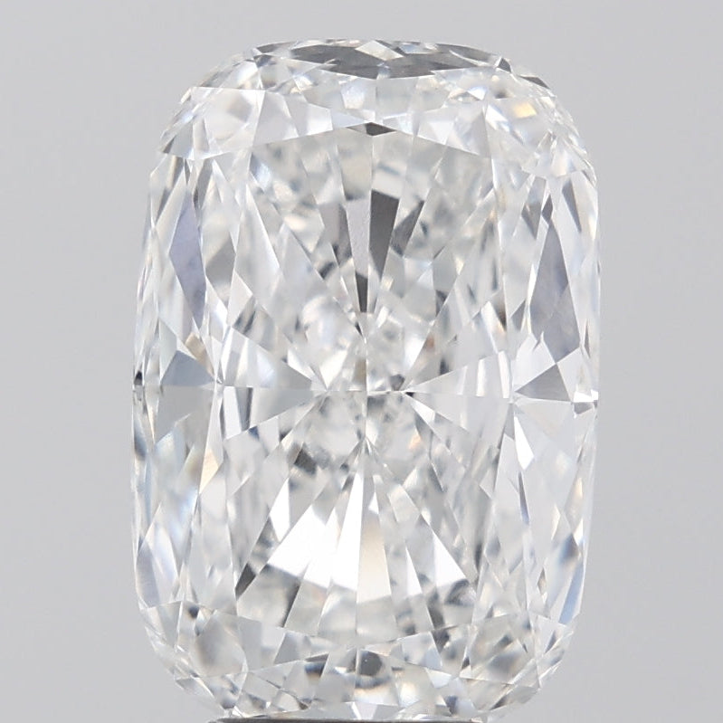 5.53 Carat Cushion Cut Lab Grown Diamond VVS1 E