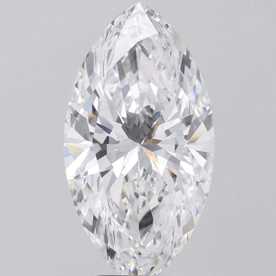 5.53 Carat Marquise Cut Lab Grown Diamond VVS2E