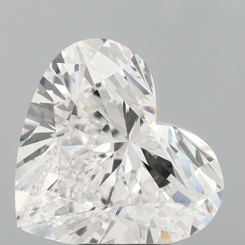 5.54 Carat Heart Cut Lab Grown Diamond VS1F