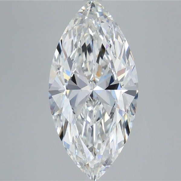5.55 Carat Marquise Cut Lab Grown Diamond VS1F