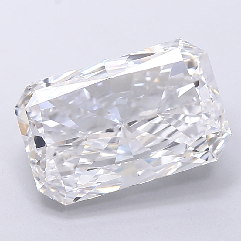 5.56 Carat Radiant Cut Lab Grown Diamond VVS2 D