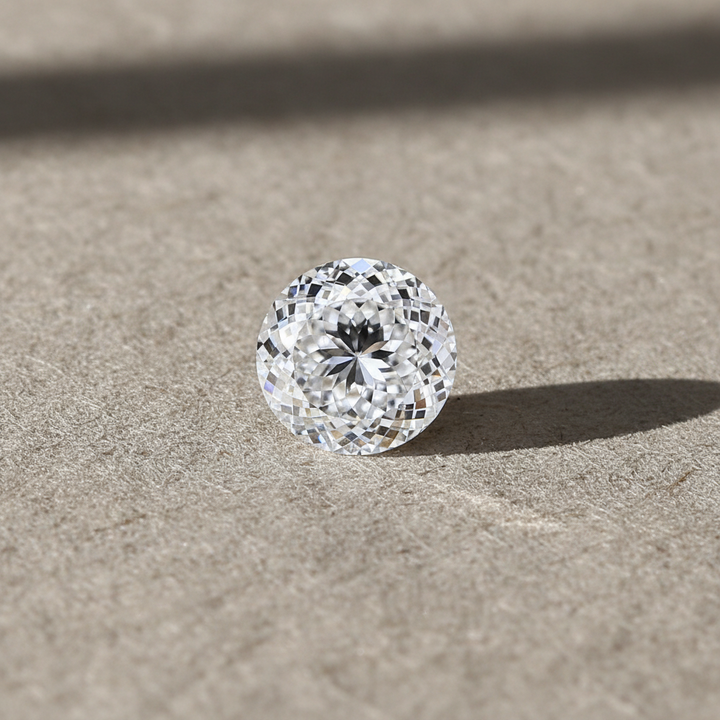 5,58 Karat portugiesischer geschliffener, im Labor gezüchteter Diamant, VS1/F