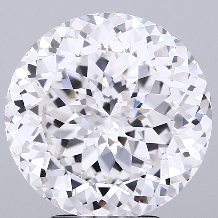 Diamant cultivé en laboratoire de taille portugaise de 5,59 carats VVS2 E