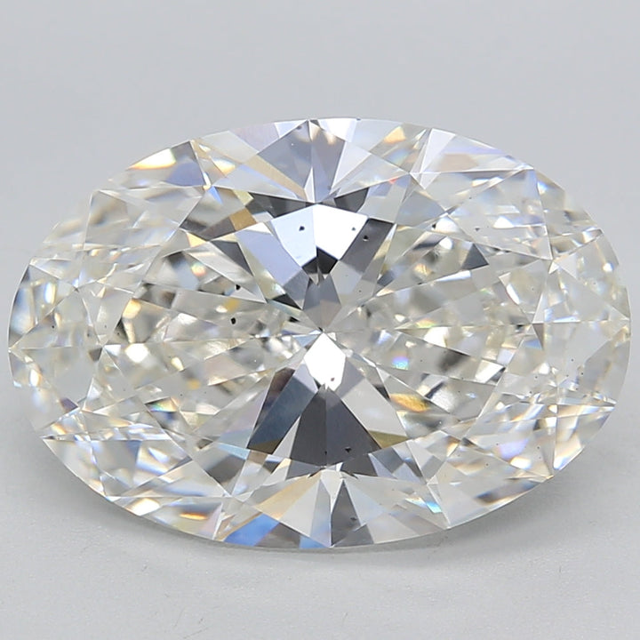 5.62 Carat Oval Cut Lab Grown Diamond VS2 G