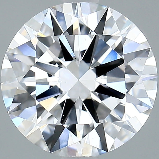 5.64 Carat Round Lab Grown Diamond VS1 D