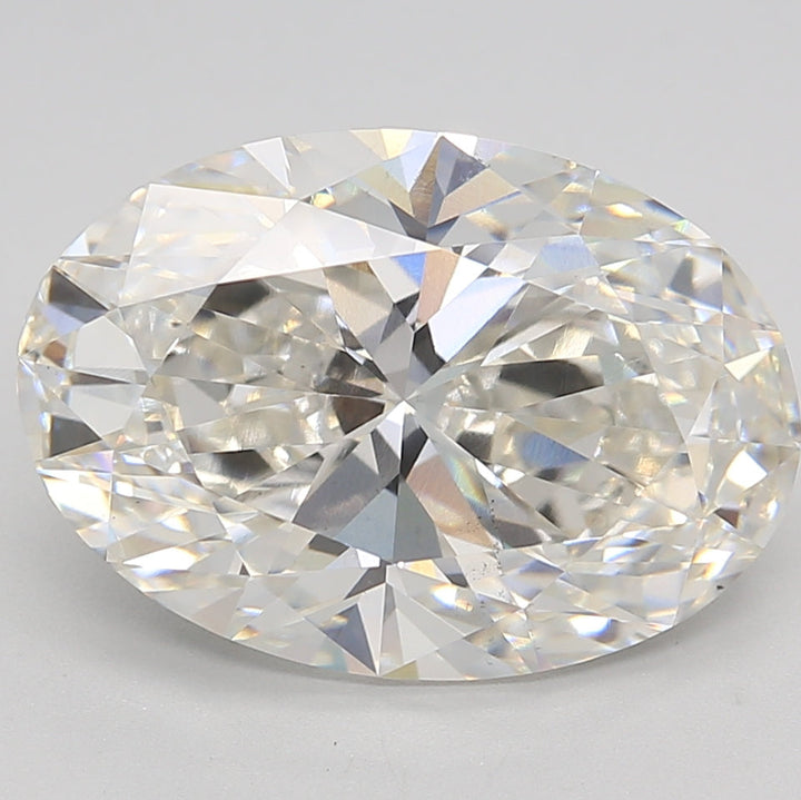 5.67 Carat Oval Cut Lab Grown Diamond VS2 G