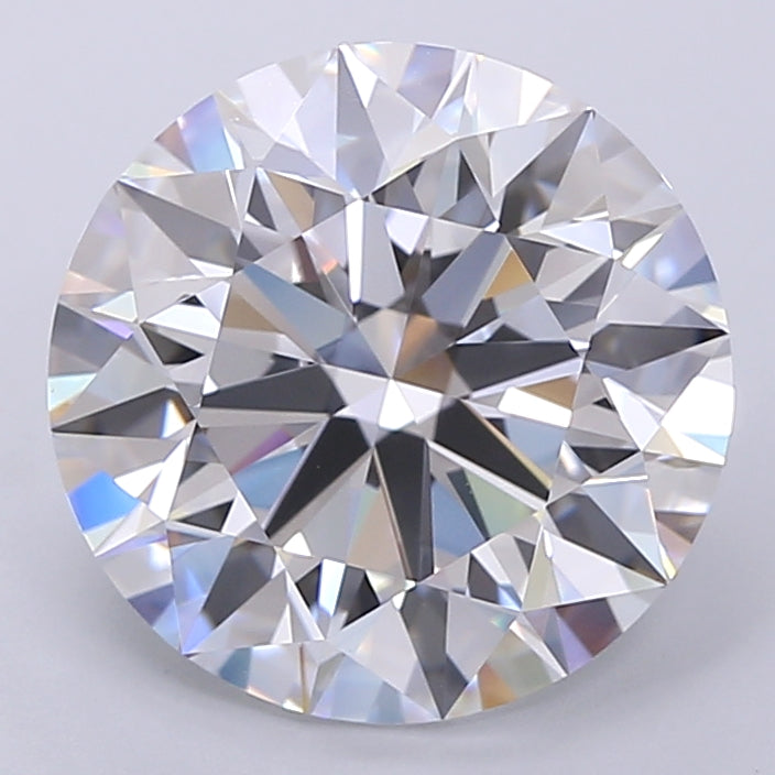 Diamant cultivé en laboratoire de taille ronde de 5,74 carats VVS2 D