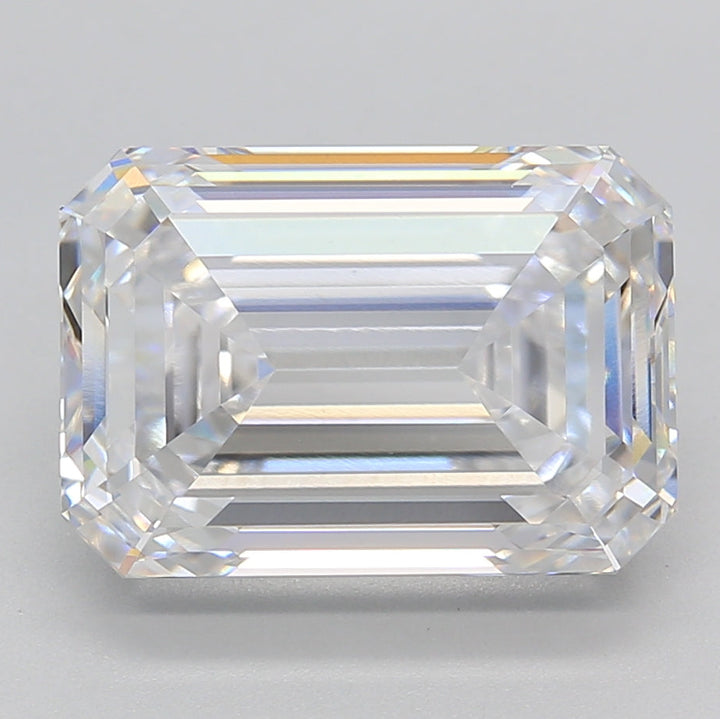5.75 Carat Emerald Cut Lab Grown Diamond VVS2 E