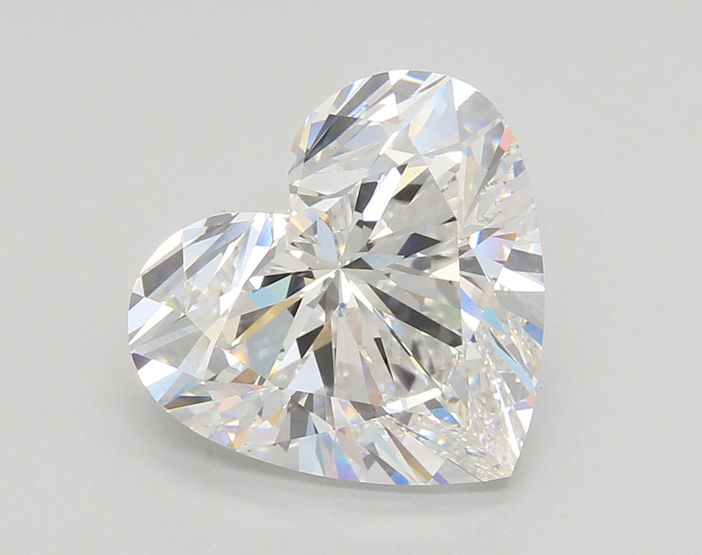 5.80 Carat Heart Cut Lab Grown Diamond VS1D