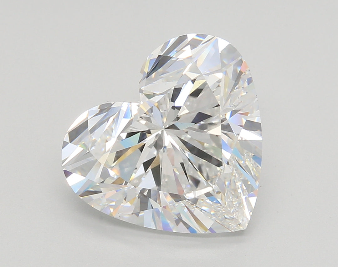 5.80 Carat Heart Cut Lab Grown Diamond VS1D