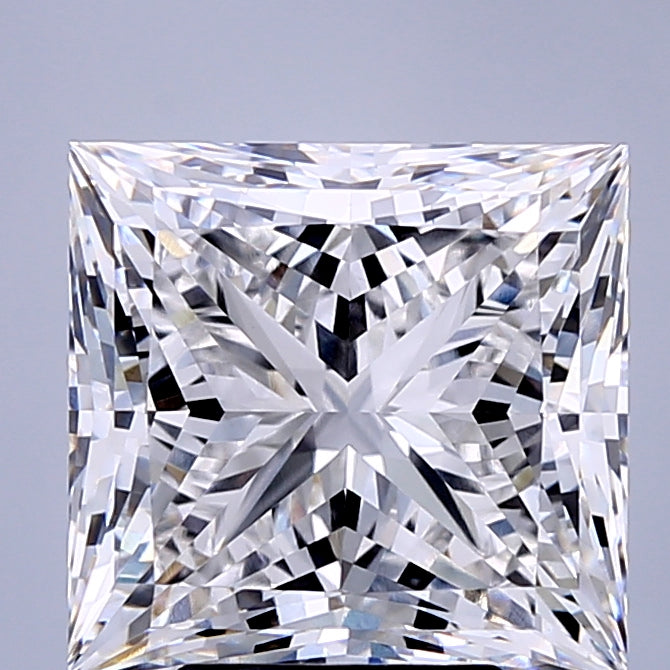 5.81 Carat Princess Cut Lab Grown Diamond VVS1D