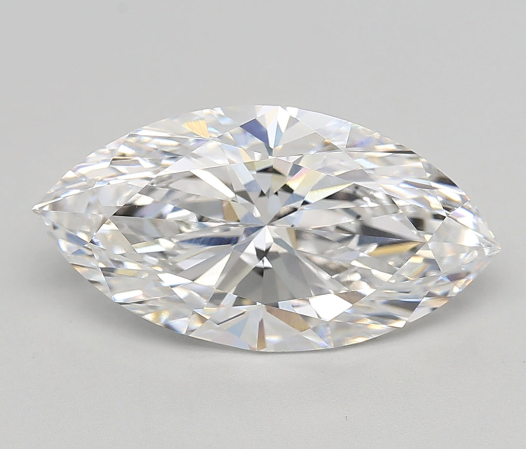 5.84 Carat Marquise Cut Lab Grown Diamond VVS1E