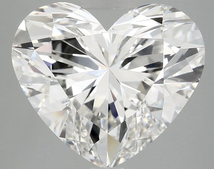 5,85 Karat herzförmiger, im Labor gezüchteter Diamant VS2F