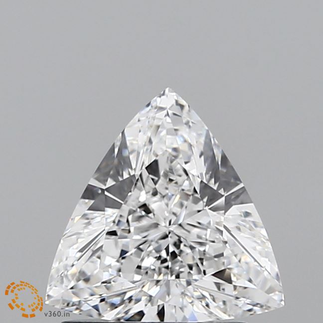 1.07 Carat Triangle Lab Grown Diamond, VVS2/E