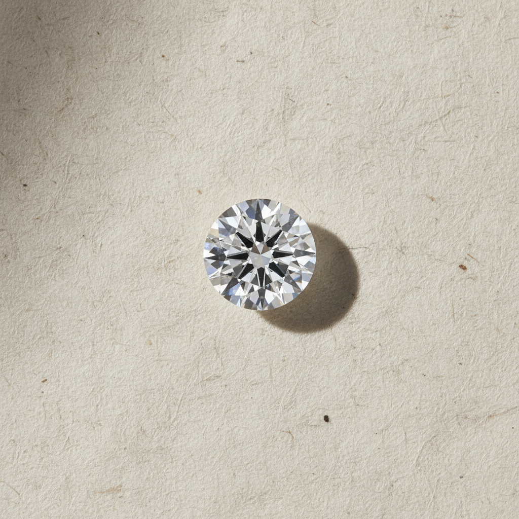 6.01 Carat Round Brilliant F VS1 Lab Grown Diamond Excellent Cut IGI Certified