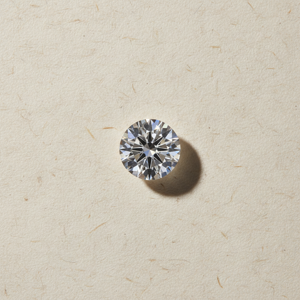 6.02 Carat Round Brilliant F VS1 Lab Grown Diamond Ideal Cut IGI Certified