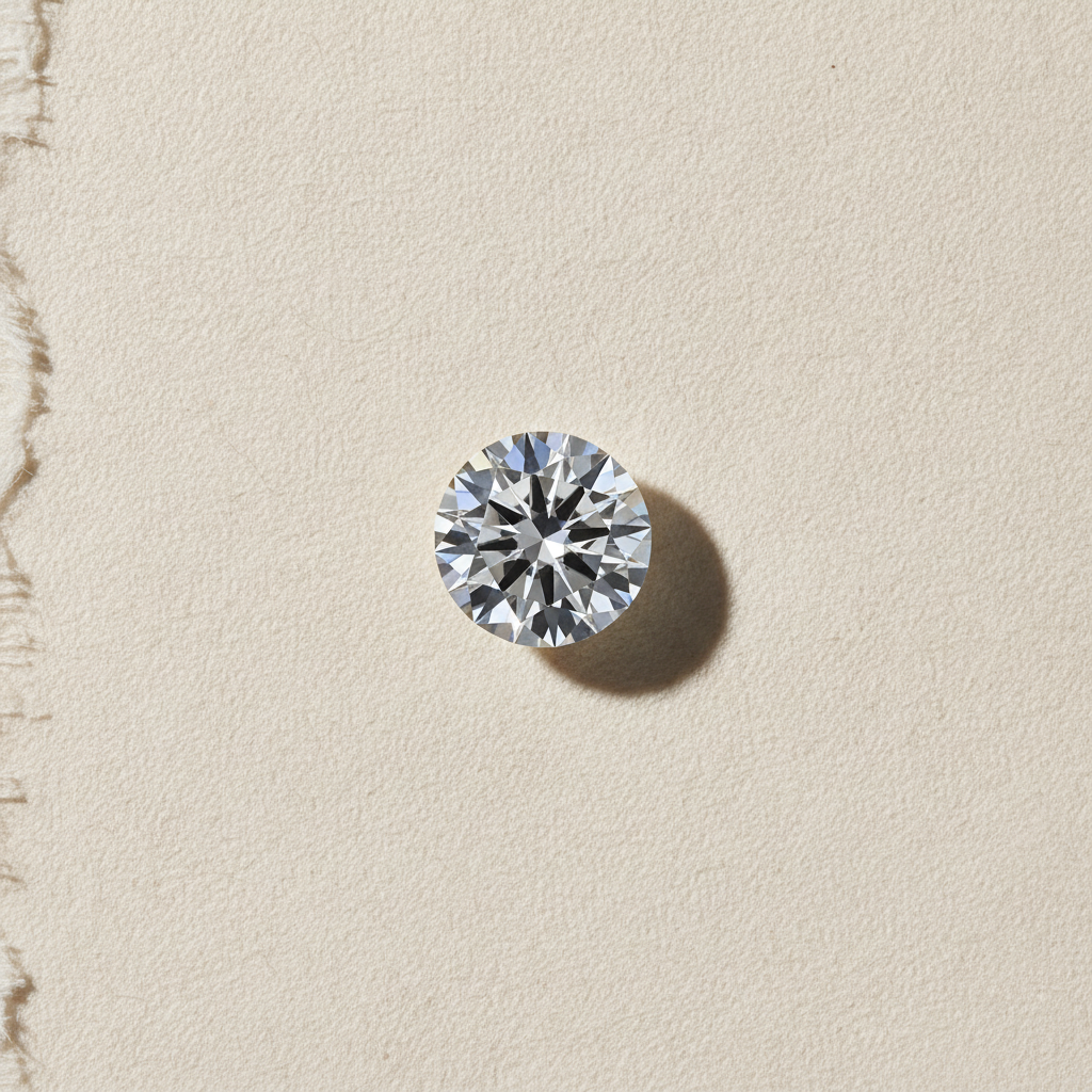 6.02 Carat Round Brilliant F VS2 Lab Grown Diamond Ideal Cut IGI Certified