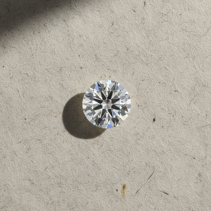 6.05 Carat Round Brilliant F VS1 Lab Grown Diamond Excellent Cut IGI Certified