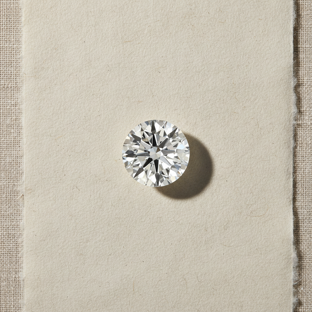 6.05 Carat Round Brilliant F VS1 Lab Grown Diamond Ideal Cut IGI Certified