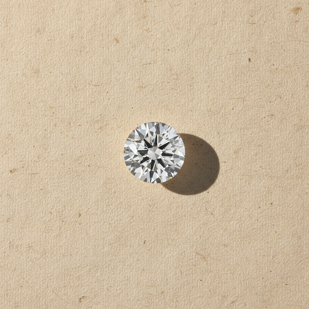 6.07 Carat Round Brilliant F VS2 Lab Grown Diamond Excellent Cut IGI Certified