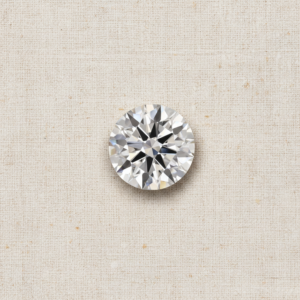 6.07 Carat Round Brilliant F VS2 Lab Grown Diamond Ideal Cut IGI Certified