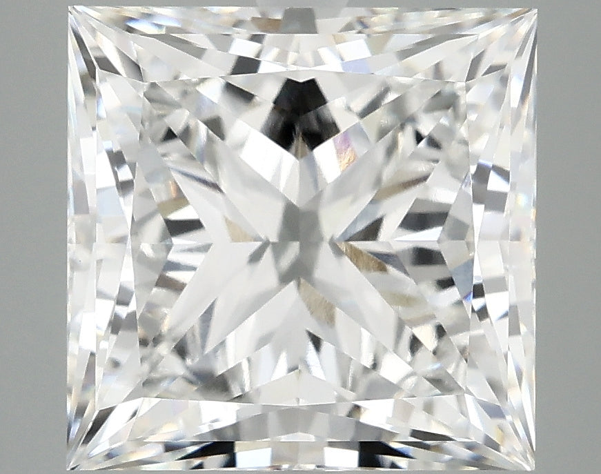 6.00 Carat Princess Cut Lab Grown Diamond VVS2F