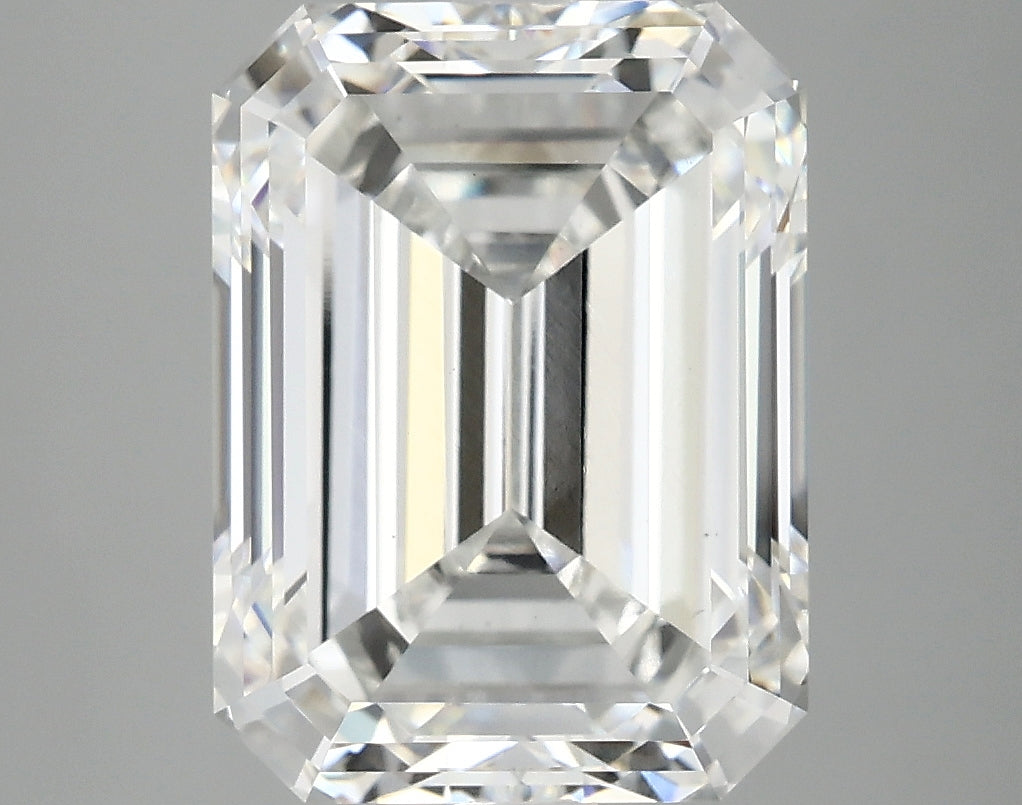 6.01 Carat Emerald Cut Lab Grown Diamond VS1F