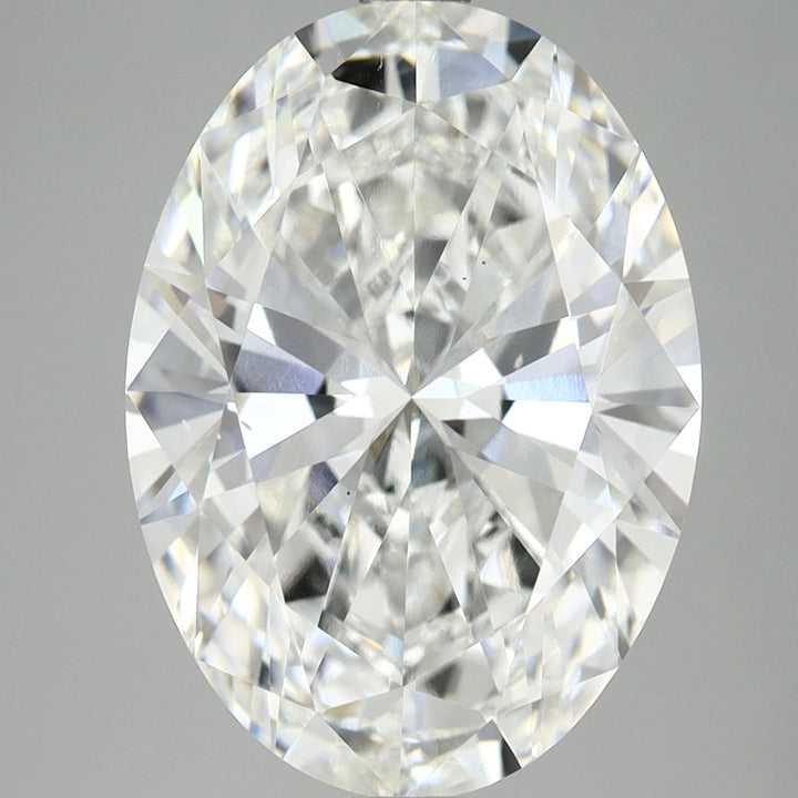 6,01 karaat ovaal geslepen laboratorium-gegroeide diamant VS2F