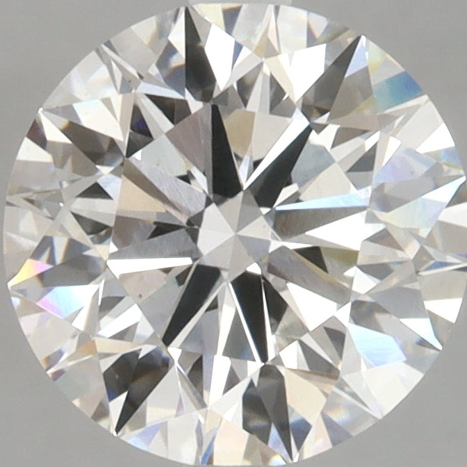 6,01 karaat ronde briljant geslepen diamant VS1F