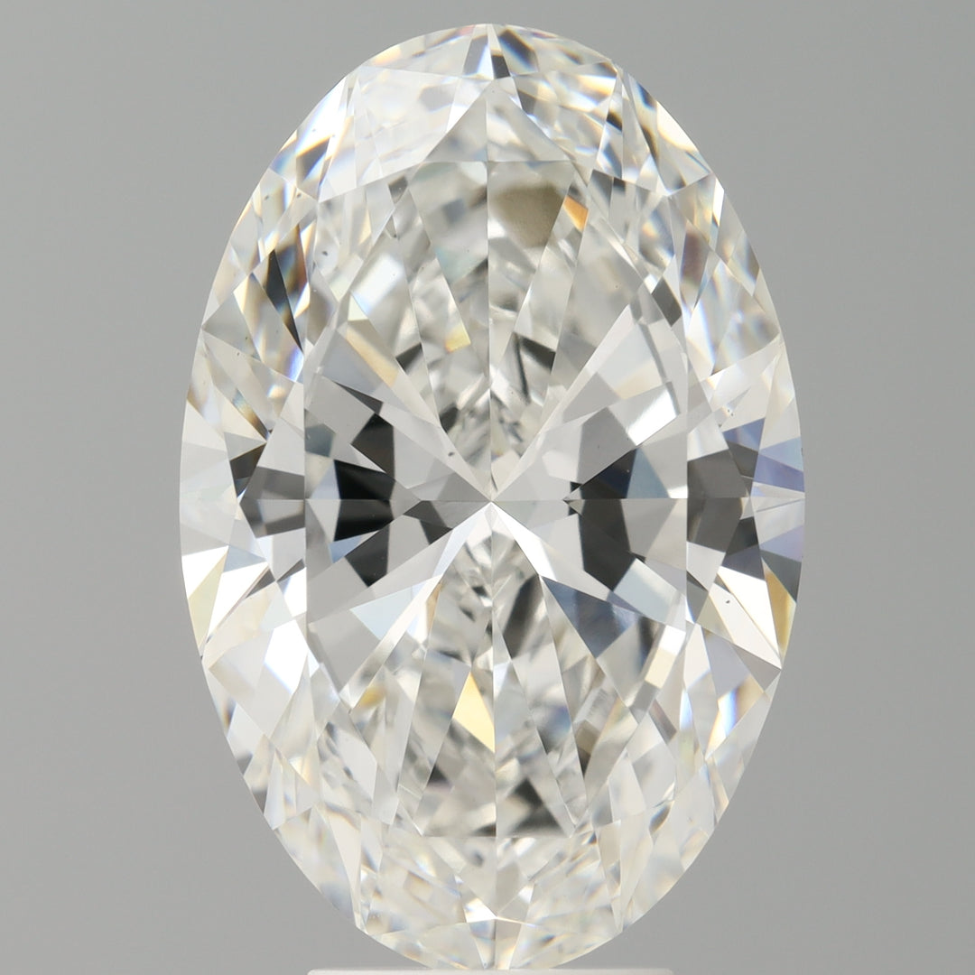 6.02 Carat Oval Cut Lab Grown Diamond VS1F