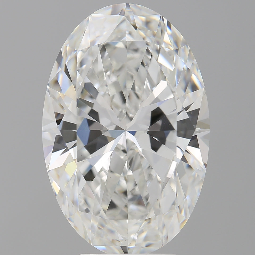 6,02 Karat ovaler, im Labor geschliffener Diamant VS1F