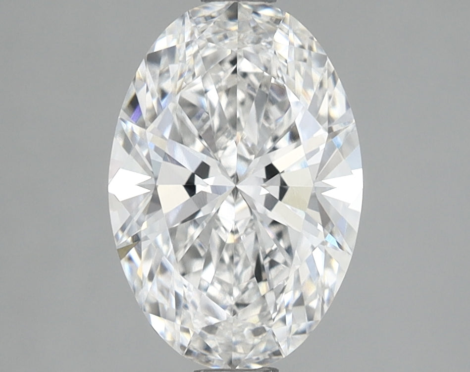 6.02 Carat Oval Cut Lab Grown Diamond VS1F