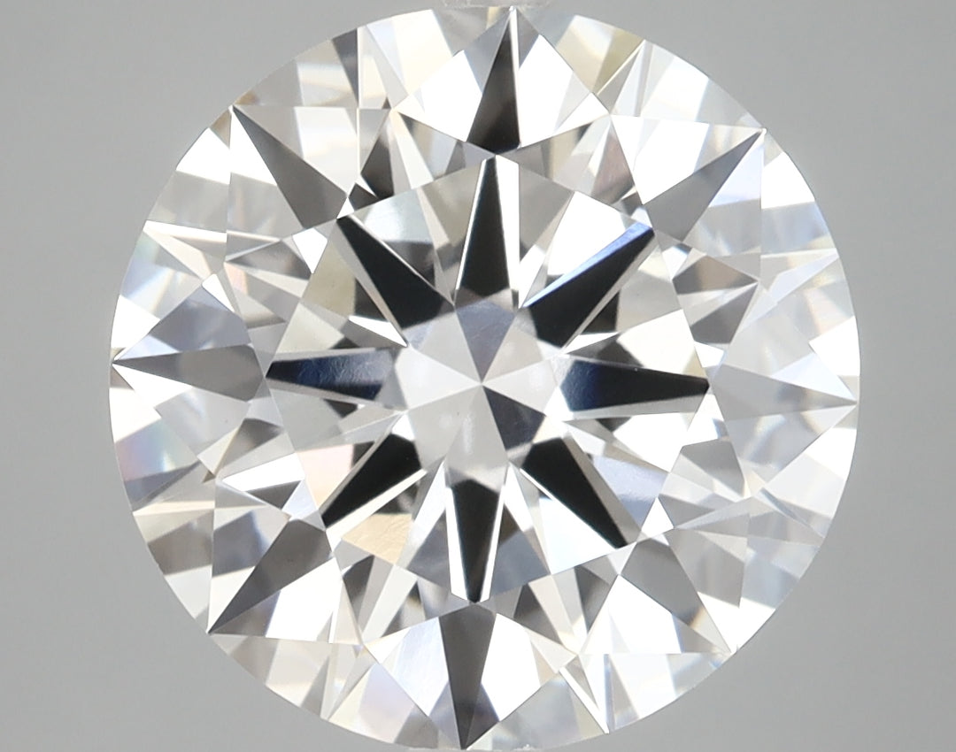 6,02 Karat runder, im Labor gezüchteter Diamant im Brillantschliff VS1F