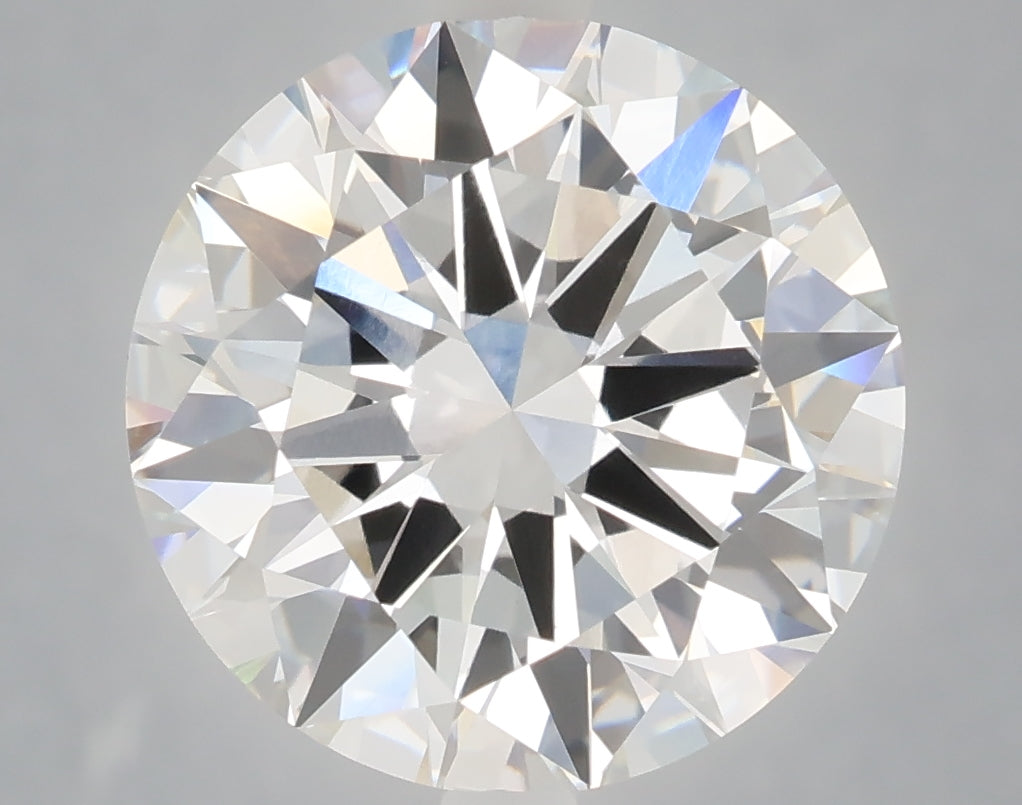 6,02 Karat runder, brillanter, im Labor gezüchteter Diamant VVS2E