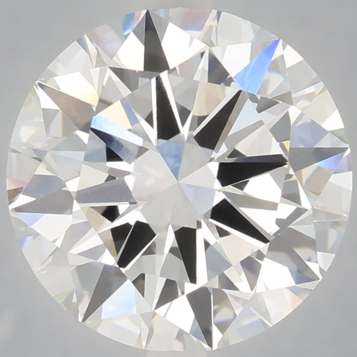 6,02 karaat ronde briljante laboratorium-gegroeide diamant VVS2E