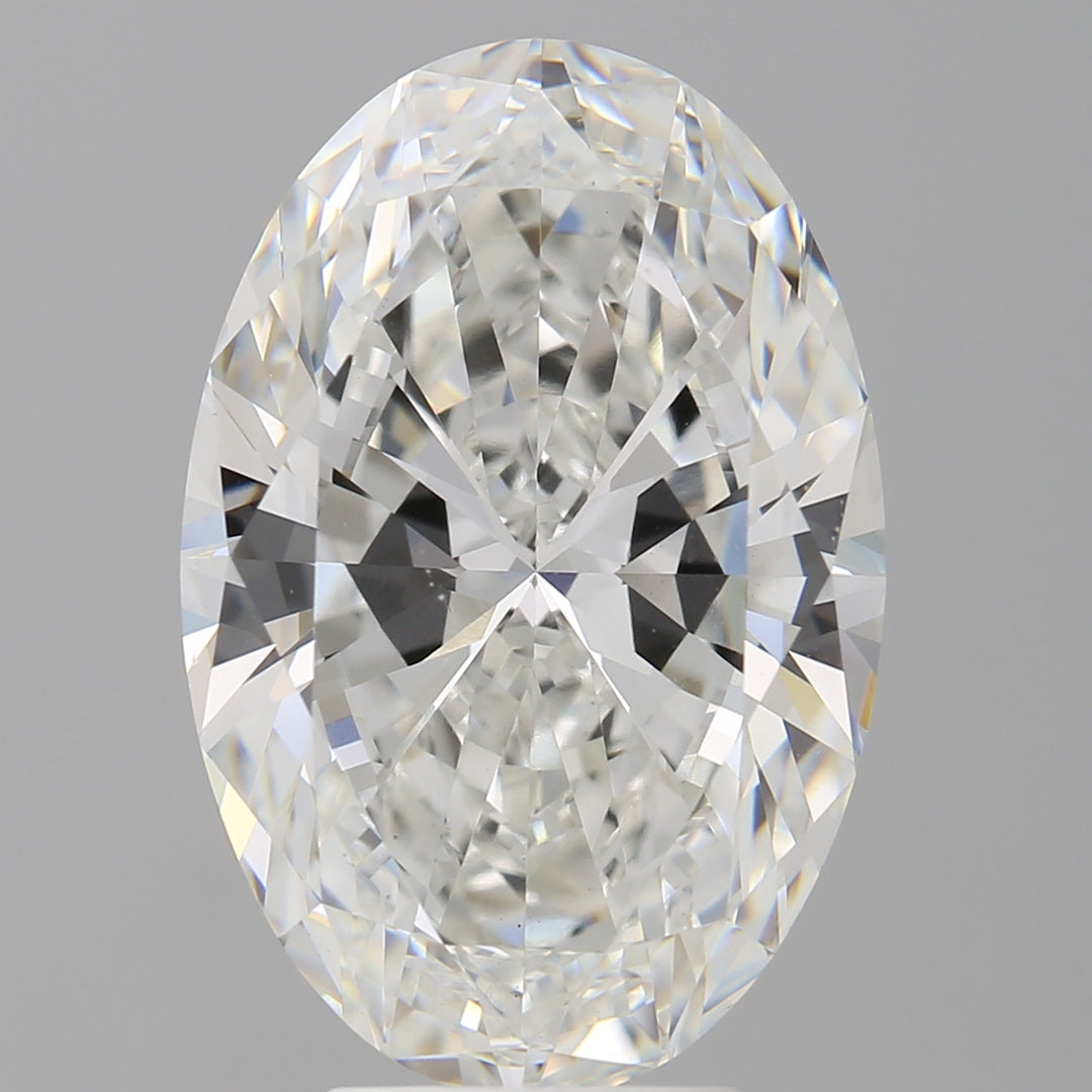 6.04 Carat Oval Cut Lab Grown Diamond VS1F