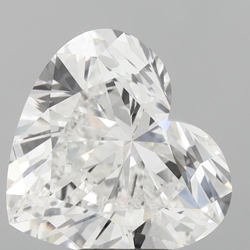 6,05 Karat herzförmiger, im Labor gezüchteter Diamant VS1E