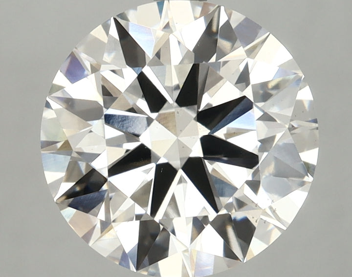 6,05 karaat ronde briljant geslepen diamant VS1F