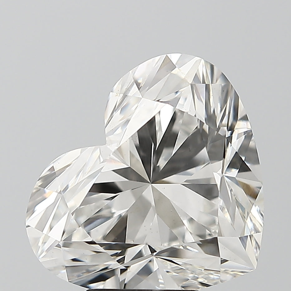 6,08 karaat hartgeslepen laboratorium-gegroeide diamant VS1F