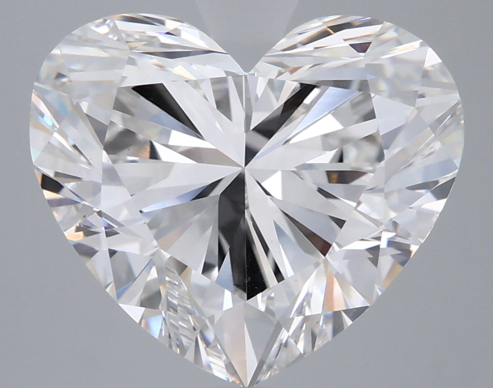 6,08 Karat herzförmiger, im Labor gezüchteter Diamant VS1F