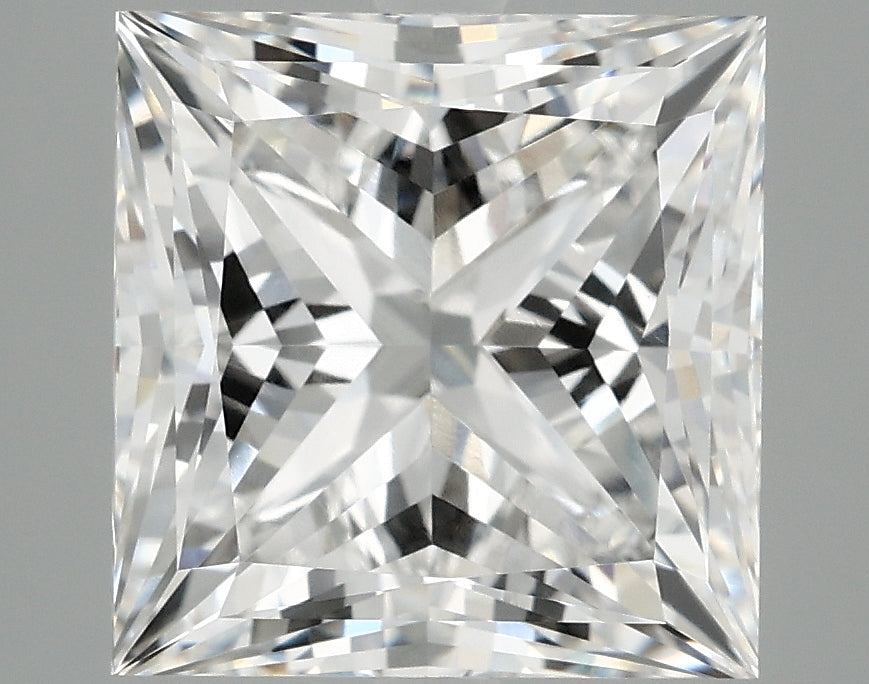 6.08 Carat Princess Cut Lab Grown Diamond VVS2F