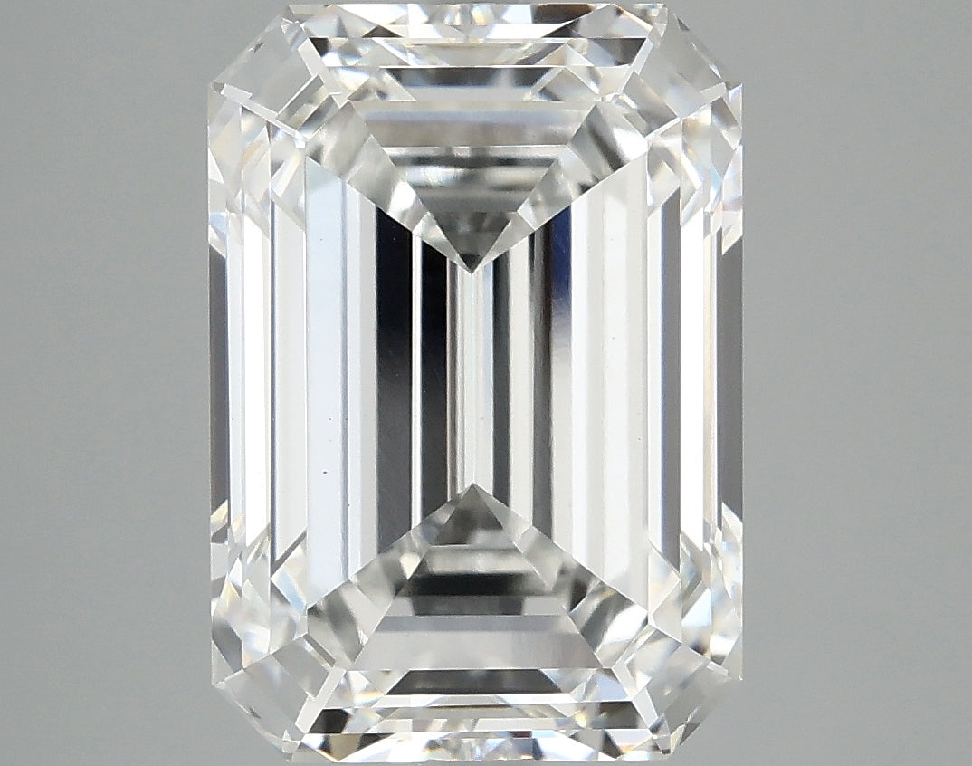 6.09 Carat Emerald Cut Lab Grown Diamond VS1F