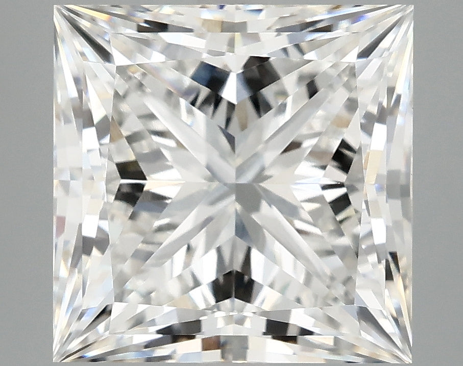 6.16 Carat Princess Cut Lab Grown Diamond VVS2F