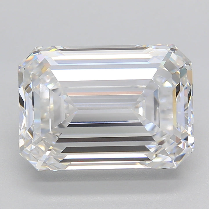 6.23 Carat Emerald Cut Lab Grown Diamond VVS2 E