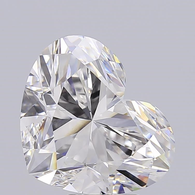6,27 Karat herzförmiger, im Labor gezüchteter Diamant VVS2F