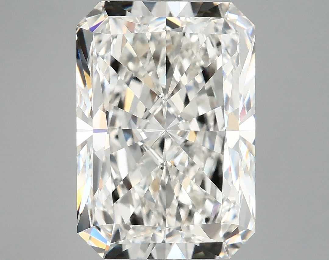 6.54 Carat Radiant Cut Lab Grown Diamond VVS2F