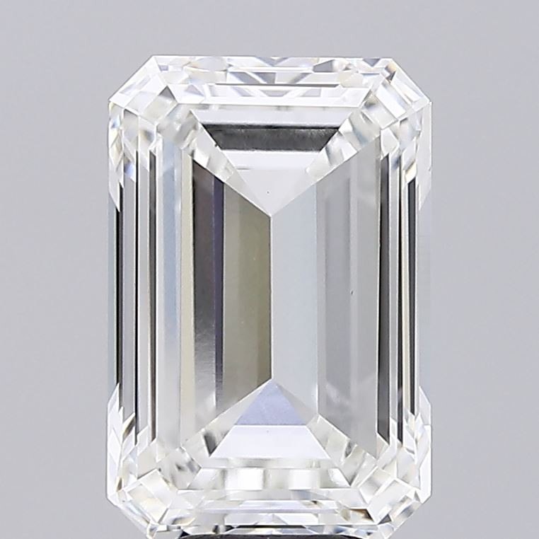 6.65 Carat Emerald Cut Lab Grown Diamond VS1F